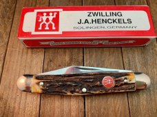 Henckels by Boker Premium Stag Stockman Made in Solingen Germany Henckels by Boker Premium Stag Stockman Made in Solingen Germany