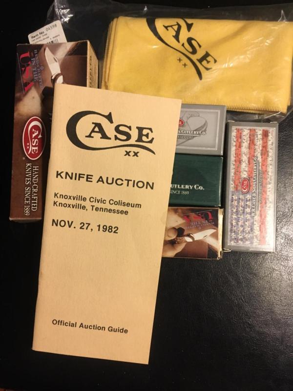 CASE CASE & MOREE CASE==1982 CASE AUCTION BOOKLET CASE CASE & MOREE CASE==1982 CASE AUCTION BOOKLET