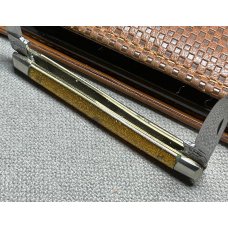Vintage CASE BRADFORD PA Model No. GS233 Serpentine Pen Pocket Knife Goldstone c.1914-19 Vintage CASE BRADFORD PA Model No. GS233 Serpentine Pen Pocket Knife Goldstone c.1914-19