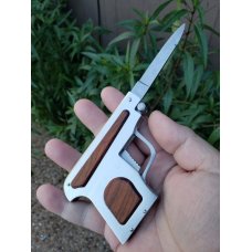 A.G.A. Campolin letter opener pistol knife. A.G.A. Campolin letter opener pistol knife.
