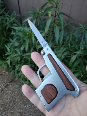 A.G.A. Campolin letter opener pistol knife.