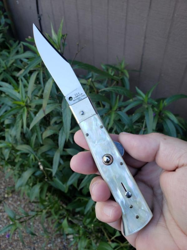 A.G.A. Campolin Mother of Pearl humpback. A.G.A. Campolin Mother of Pearl humpback.