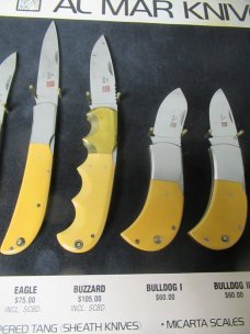 Al-Mar Micarta Handle Bulldog I