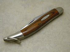 Robeson ShurEdge "Frozen Heat" Wood Fish Knife w/Gaff Hook and Scaler