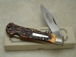 Remington USA 1990 Delrin R1306 Bullet Lockback Knife in Box