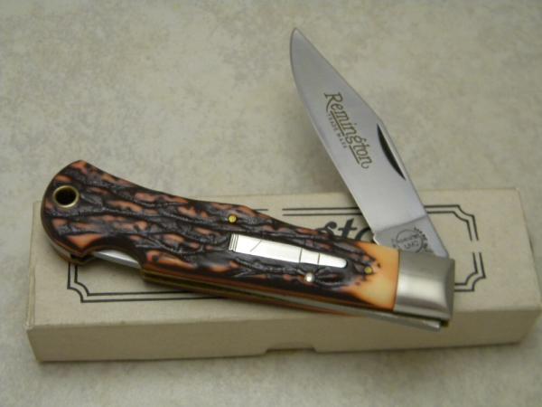 Remington USA 1990 Delrin R1306 Bullet Lockback Knife in Box Remington USA 1990 Delrin R1306 Bullet Lockback Knife in Box
