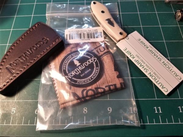 Northwoods Knives Fall Creek Wharncliffe Fixed Blade **MAMMOTH**