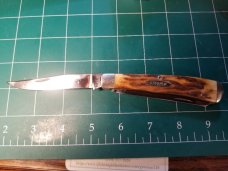 Vintage Ka-Bar Stag Old Timer Trapper 1960's Vintage Ka-Bar Stag Old Timer Trapper 1960's