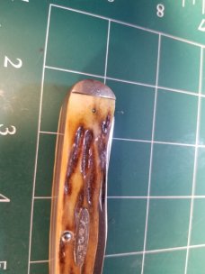 Vintage Ka-Bar Stag Old Timer Trapper 1960's Vintage Ka-Bar Stag Old Timer Trapper 1960's