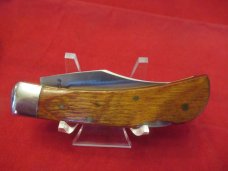 Case XX 1981 Maple Wood Handle Lockback Pattern # P1051 1/2L SSP Case XX 1981 Maple Wood Handle Lockback Pattern # P1051 1/2L SSP