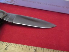 Case XX 1980 Jigged wood Handle Lock Back Pattern # 61051 L SSP