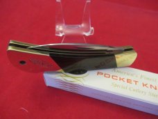 Case XX 1981 Smooth Pakkawood Handle Lock Back Pattern # P10051 L SSP Case XX 1981 Smooth Pakkawood Handle Lock Back Pattern # P10051 L SSP