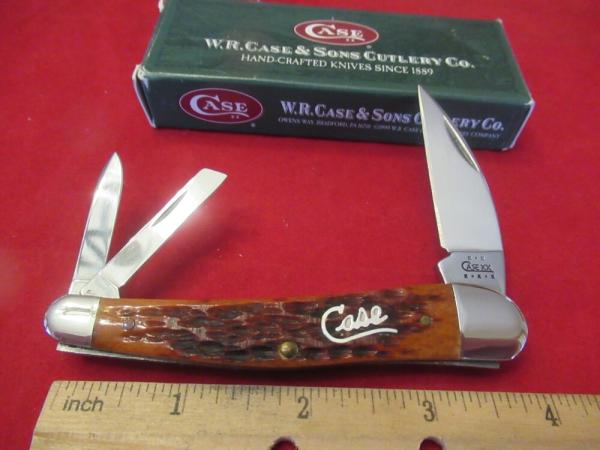 Case XX 2002 Autumn Silver Script Sea Horse Whittler Pattern # 6355WH SS Case XX 2002 Autumn Silver Script Sea Horse Whittler Pattern # 6355WH SS