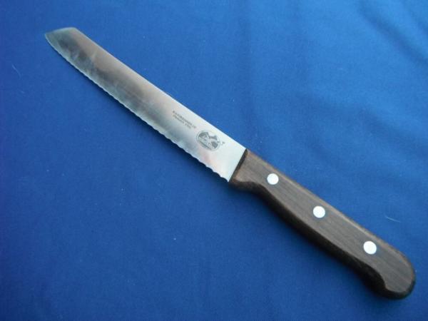 Vintage R H Forschner Victorinox Knives Kitchen knife 8" butcher / bread Knife Made in Switzerland! 