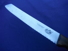 Vintage R H Forschner Victorinox Knives Kitchen knife 8" butcher / bread Knife Made in Switzerland! 