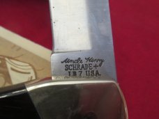 Schrade Wood Handle Lock Back Model LB-7