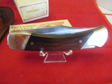 Schrade Wood Handle Lock Back Model LB-7