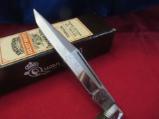 Schatt & Morgan 1991 Bone Handle Single Blade Trapper Model # 041811