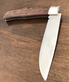 2008 - Great Eastern Cutlery (GEC) Tidioute - Wenge Wood - #23 Pioneer Trapper - Only 60 Made 2008 - Great Eastern Cutlery (GEC) Tidioute - Wenge Wood - #23 Pioneer Trapper - Only 60 Made