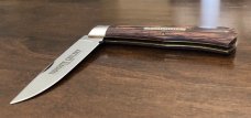 2008 - Great Eastern Cutlery (GEC) Tidioute - Wenge Wood - #23 Pioneer Trapper - Only 60 Made 2008 - Great Eastern Cutlery (GEC) Tidioute - Wenge Wood - #23 Pioneer Trapper - Only 60 Made