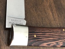 2008 - Great Eastern Cutlery (GEC) Tidioute - Wenge Wood - #23 Pioneer Trapper - Only 60 Made 2008 - Great Eastern Cutlery (GEC) Tidioute - Wenge Wood - #23 Pioneer Trapper - Only 60 Made