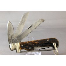 G. BUTLER & Co Horseman's Knife or Tool, Excellent Stag Handles, Used but Very Nice, Free Shipping G. BUTLER & Co Horseman's Knife or Tool, Excellent Stag Handles, Used but Very Nice, Free Shipping