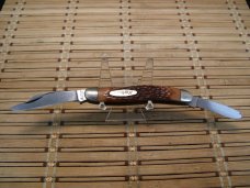 KABAR 1081 U.S.A. 1980'S VINTAGE TRIPLE BLADE STOCKMAN FOLDING POCKET KNIFE UNUSED NEVER CARRIED KABAR 1081 U.S.A. 1980'S VINTAGE TRIPLE BLADE STOCKMAN FOLDING POCKET KNIFE UNUSED NEVER CARRIED