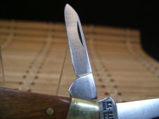 KA-BAR NO. 1058 U.S.A. VINTAGE 1980'S MINT DOUBLE BLADE TRAPPER NEVER USED FOLDING POCKET KNIFE KA-BAR NO. 1058 U.S.A. VINTAGE 1980'S MINT DOUBLE BLADE TRAPPER NEVER USED FOLDING POCKET KNIFE