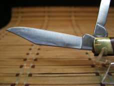 KA-BAR NO. 1058 U.S.A. VINTAGE 1980'S MINT DOUBLE BLADE TRAPPER NEVER USED FOLDING POCKET KNIFE KA-BAR NO. 1058 U.S.A. VINTAGE 1980'S MINT DOUBLE BLADE TRAPPER NEVER USED FOLDING POCKET KNIFE