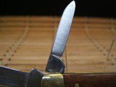 KA-BAR NO. 1058 U.S.A. VINTAGE 1980'S MINT DOUBLE BLADE TRAPPER NEVER USED FOLDING POCKET KNIFE KA-BAR NO. 1058 U.S.A. VINTAGE 1980'S MINT DOUBLE BLADE TRAPPER NEVER USED FOLDING POCKET KNIFE