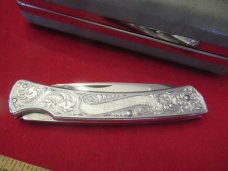 Buck 1986 Classic III Polished Aluminum Lock Back Model #513 Buck 1986 Classic III Polished Aluminum Lock Back Model #513