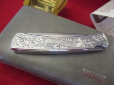 Buck 1986 Classic III Polished Aluminum Lock Back Model #513 Buck 1986 Classic III Polished Aluminum Lock Back Model #513