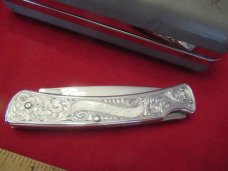 Buck 1986 Classic III Polished Aluminum Lock Back Model #513 Buck 1986 Classic III Polished Aluminum Lock Back Model #513