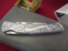Buck 1986 Classic III Polished Aluminum Lock Back Model #513 Buck 1986 Classic III Polished Aluminum Lock Back Model #513
