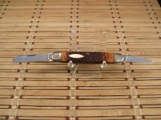 CAMILLUS NO.41 NEW YORK U.S.A. VINT. 1980'S JIGGED BONE DOUBLE BLADE NEAR MINT FOLDING POCKET KNIFE CAMILLUS NO.41 NEW YORK U.S.A. VINT. 1980'S JIGGED BONE DOUBLE BLADE NEAR MINT FOLDING POCKET KNIFE