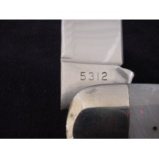 Incredible JOHN PRIMBLE INDIA STEEL WORKS #5312, Etched, Pearl Elephant Toenail/Sunfish Knife MIB