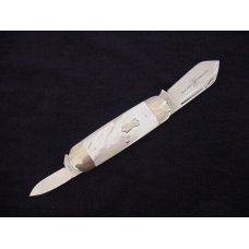 Incredible JOHN PRIMBLE INDIA STEEL WORKS #5312, Etched, Pearl Elephant Toenail/Sunfish Knife MIB Incredible JOHN PRIMBLE INDIA STEEL WORKS #5312, Etched, Pearl Elephant Toenail/Sunfish Knife MIB