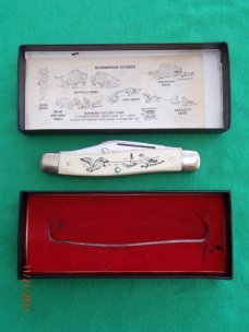 Schrade Scrimshaw SC-505 Stockman Schrade Scrimshaw SC-505 Stockman