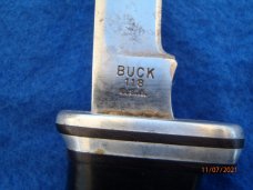 Buck 118 USA Fixed blade knife 