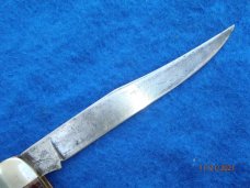 Large BOKER Bone handle Toothpick 5" Large BOKER Bone handle Toothpick 5"