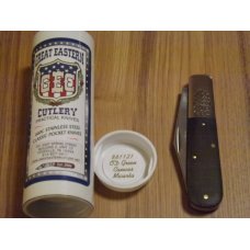 Great Eastern GEC Barlow OD Green Canvas Micarta
