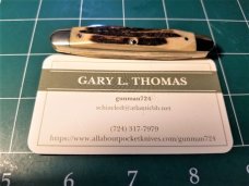 KA-BAR STAG EQUAL END 3 1/4" 1960'S KA-BAR STAG EQUAL END 3 1/4" 1960'S