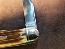 Great Eastern 681221 White Owl Notrhfield UN-X-LD GEC Knife Bone New in Tube with Pin Great Eastern 681221 White Owl Notrhfield UN-X-LD GEC Knife Bone New in Tube with Pin
