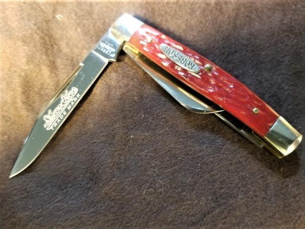 1994 ROBESON SHUREDGE STRAWBERRY JIGGED BONE IN BOX BEAUTIFUL 1994 ROBESON SHUREDGE STRAWBERRY JIGGED BONE IN BOX BEAUTIFUL