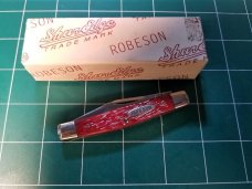 1994 ROBESON SHUREDGE STRAWBERRY JIGGED BONE IN BOX BEAUTIFUL 1994 ROBESON SHUREDGE STRAWBERRY JIGGED BONE IN BOX BEAUTIFUL