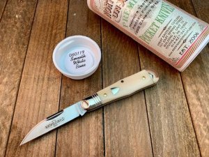 Great Eastern Cutlery Northfield Pemberton Smooth White Bone 1 Blade Pattern 06