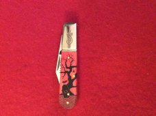 2019 CASE XX USA 62009 1/2 SS HAPPY HALLOWEEN RED BONE TRAPER WITH BLACK TRIM BARLOW BRAND NEW 2019 CASE XX USA 62009 1/2 SS HAPPY HALLOWEEN RED BONE TRAPER WITH BLACK TRIM BARLOW BRAND NEW