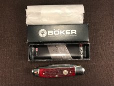 Boker Tree Brand Solingen Red Bone Copperhead NIB