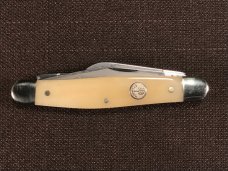 Boker Tree Brand Solingen Stockman in Smooth White Bone NIB Boker Tree Brand Solingen Stockman in Smooth White Bone NIB