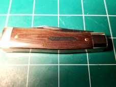 2018 GEC GREAT EASTERN CUTLERY 441218 GREEN MICARTA GUNSTOCK JACK KNIFE NIT 2018 GEC GREAT EASTERN CUTLERY 441218 GREEN MICARTA GUNSTOCK JACK KNIFE NIT